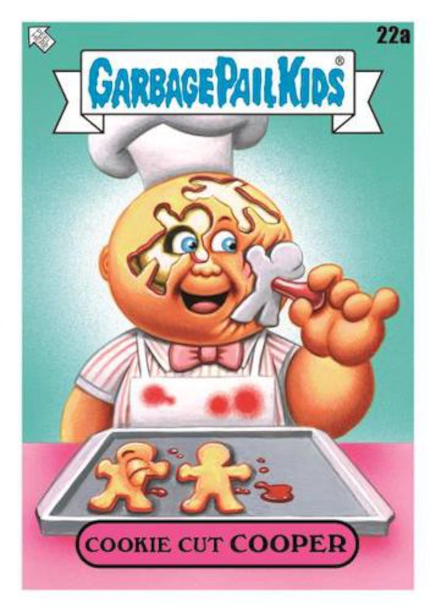 Topps 2021 Gpk Garbage Pail Kids Food Fight! - 5 Foil Packs - 8 Stickers Per Pack