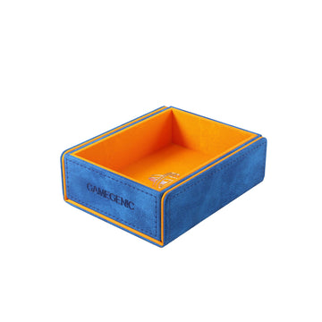 Gamegenic Token Keep - Premium Token Box For Safe Storage, Fits Dungeon 1100+ And Dungeon S 550+, Holds Tokens, Dice, And Cards, Fully Usable During Gameplay, Blue/Orange Color, Made