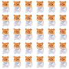 30 Pack Hamster Erasers for Kids,3D Take Apart Animal Eraser Desk Pets for Boys Girls Classroom Prizes,Game Reward,Easter Egg Fi