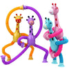 4 Pack Telescopic Suction Cup Giraffe Toy, Pop Tubes Baby Fidget Toys, Fine Motor Skills And Creative Learning, Autism Sensory T