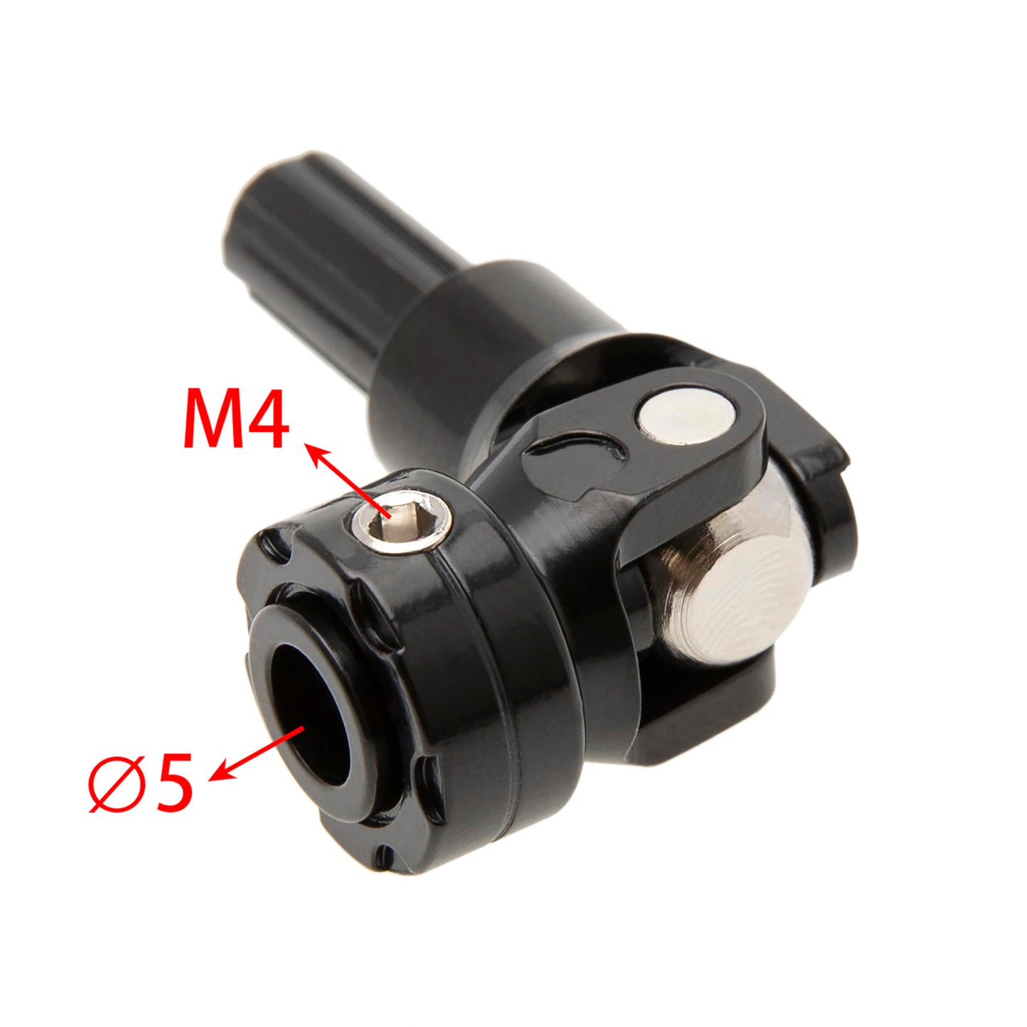 Meus Racnig 2Pcs Trx4 Scx10 Driveshafts For 1/10 Rc Crawler Traxxas Trx4/Axial Scx10/Tamiya Cco1/Redcat Gen8 Etc.. (75Mm)