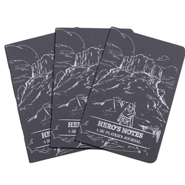 Dungeon Craft Players Journals Detailed Rpg Character Notebook: Black, For Dungeons And Dragons Fifth Edition Roleplaying Campai