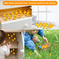 Arcimatto 240 Pack Mini Ducks Tiny Resin Duck Bulk, Decor Duck Figures For Miniature Dollhouse Decor Garden Aquarium Potted Orna