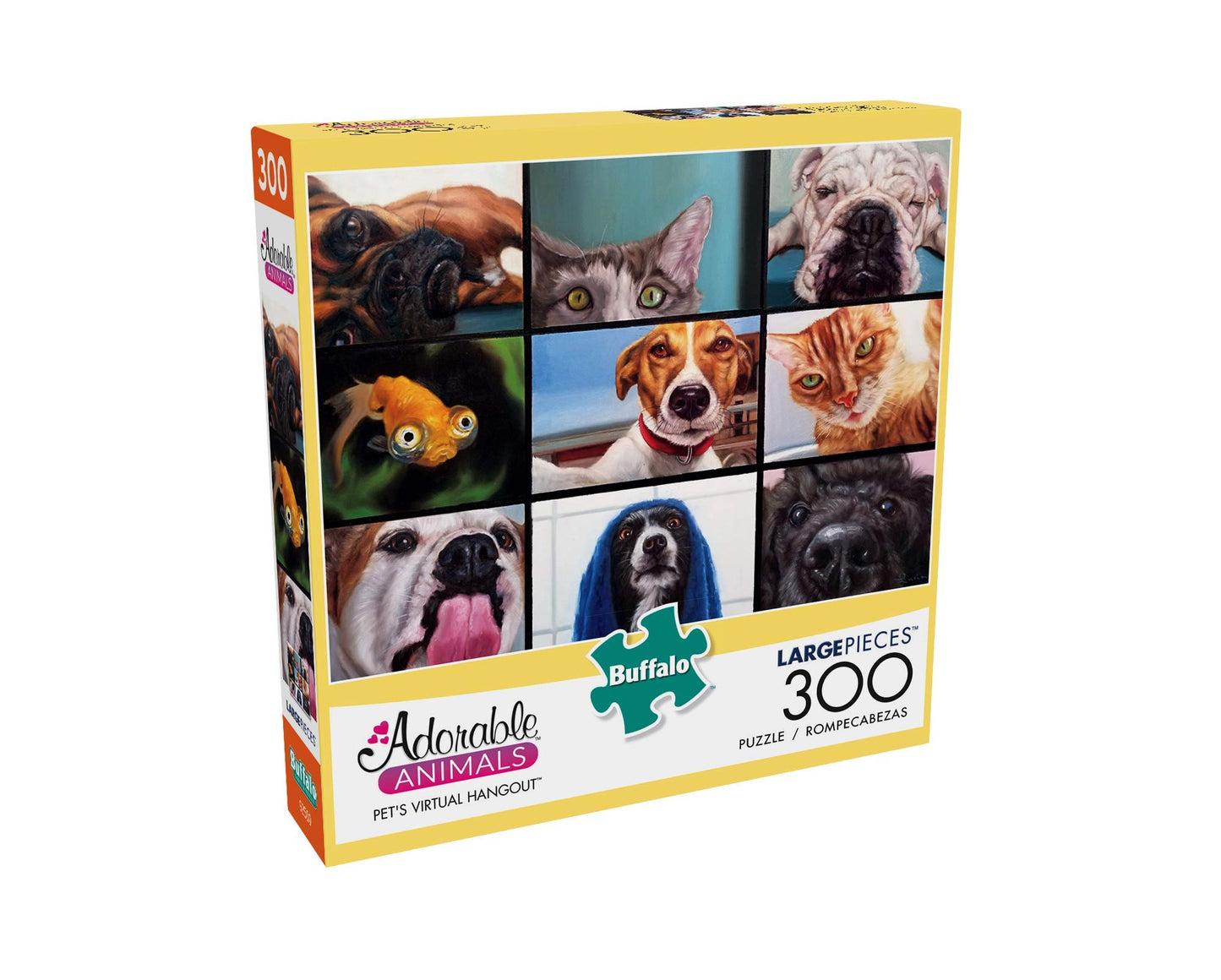 Buffalo Games - Pet'S Virtual Hangout - 300 Large Piece Jigsaw Puzzle