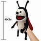 LOMTRATS Insects Hand Puppets for Kids,Toddler Includes Bees, Butterflies, Dragonflies, etc with Movable Open Mouths, Perfect fo