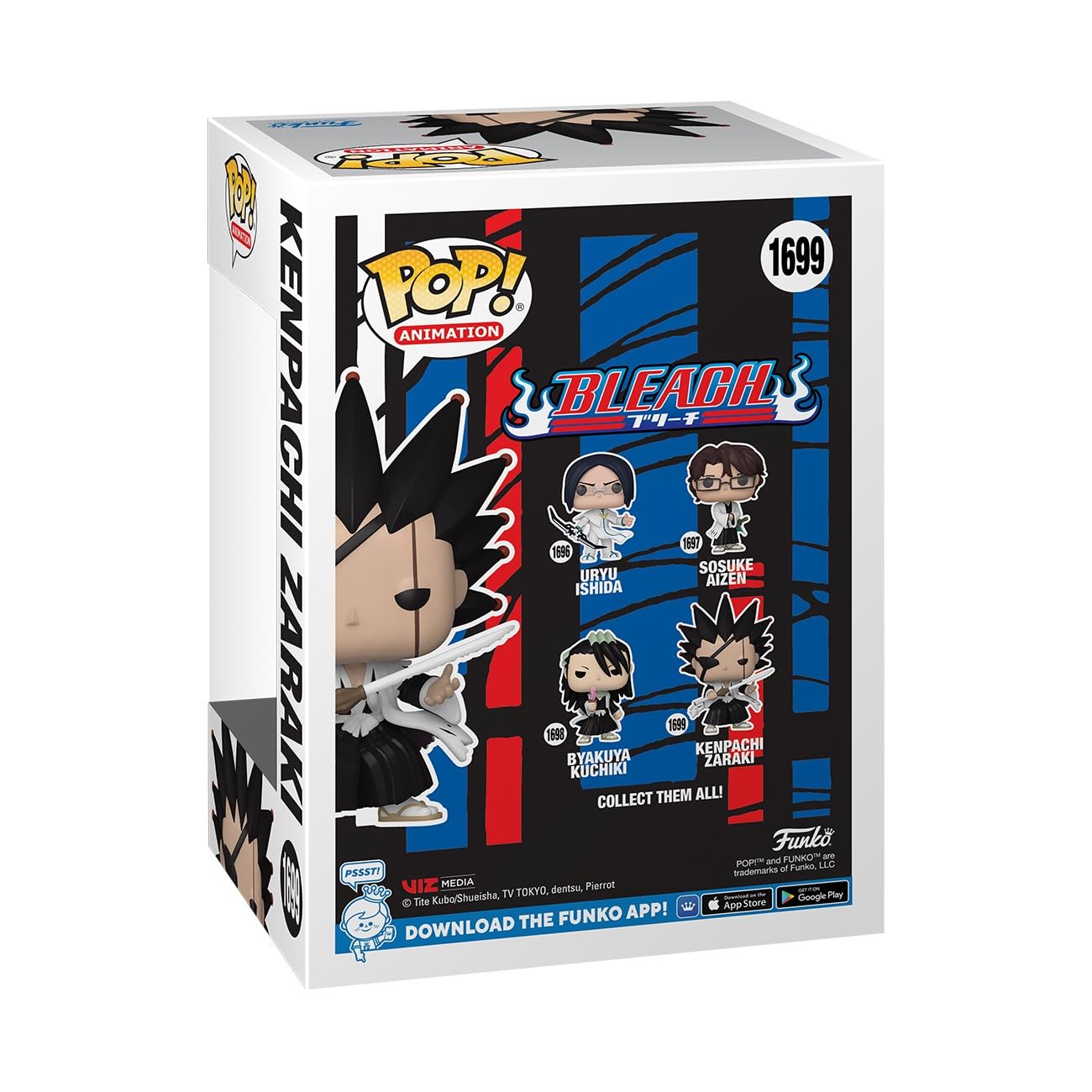 Funko Pop Animation: Bleach - Kenpachi Zaraki - Bleach - Collectable Vinyl Figure - Gift Idea - Official Merchandise - For Kids