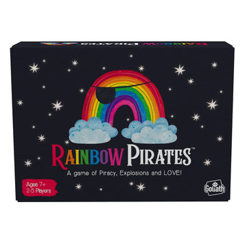 Goliath Games Rainbow Pirates: A Game Of Piracy, Explosions And Love! | Party Games | Card Games | For 2-5 Players | Ages 7+,Bla
