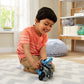VTech Switch and Go Race Car - Velociraptor Model, Blue with Grey Color, Fun Transforming Toy for Kids