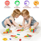 Quanquer 6-Pack Dinosaur Puzzles For Kids Ages 3-5 - Montessori Toys For 2 Year Old - Toddler Wooden Puzzles Toddlers Age 2-4 Boys Girls Gifts