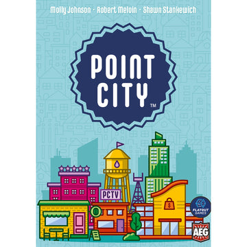 Aeg & Flatout Games | Point City - A City Building Card Game For The Whole Family | Easy To Learn | Quick To Play | Ages 10+ | 1-4 Players