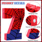 Simgoing Number 7 Spider Web Piata Bundle with Blindfold Small Piata Birthday Party Decoration for Mexican Fiesta Cinco De Mayo