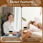 PZJIEAN Coffee Gifts for Coffee Lovers, Inspirational Quote Never Forget The Difference You Make Positive Doll Gift, Handmade Gi