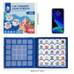 Travofun Magnetic 3 In 1 Bingo Games For Kids, Tic-Tac-Toe, Memory Games For Kids Ages 4-8, Perfect For Travel, Summer Camp Game
