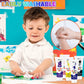 Aroic 16Colors Kids Washable Finger Paint, Non-Toxic, Art Painting Supplies For Toddlers, Finger Painting Supplies For Kids, Hand Painting Diy Crafts