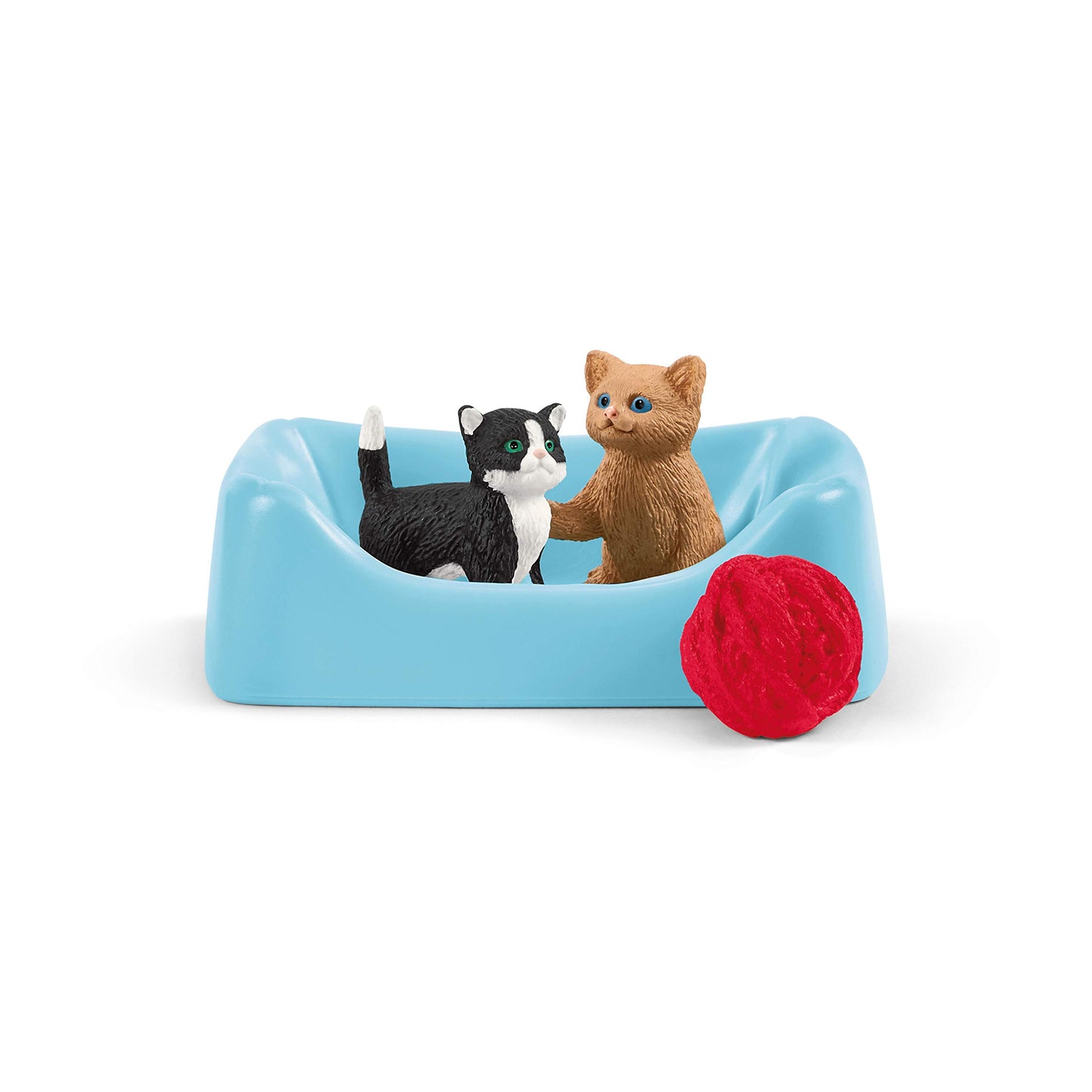 Schleich Farm World, Animal Toy Gifts For Kids, Playtime For Cute Cats, 9-Piece Set With Cat And Kitten Toys 9-Piece Set, Ages 3+