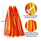 Platt Kid'S Bicycle Handlebar Streamers Colorful Ribbons Tassel For Girls Boys Bicycle Handlebar Scooter Handgrip (1Pair) (Orang