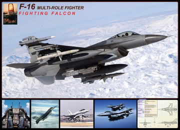 Eurographics F-16 Fighting Falcon Puzzle (1000-Piece), Model:6000-4956