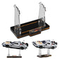 Naocard Acrylic Display Stand For (Back To The Future Time Machine Lego 10300) Car Building Block Model, Customised Collection C