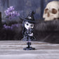 Nemesis Now Cult Cuties Hexara Witch Figurine 15Cm, Resin, Black, Cute Witch And Feline Companion Figurine, Perfect Addition To Gothic Collection, Cast In The Finest Resin, Expertly Hand-Painted