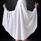THDZS Unisex Boys and Girls Ghost Costume,Halloween Fancy Dress,White Boo Ghost Cloak Cape Cosplay Costume Halloween Costume