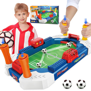 Foosball Table Soccer Board Game for Kids  Mini Football Games Set Gifts Toys for Indoor Sports Family Playroom Party Game Interactive Birthday Sports Gift for Boys Girls 3 4 5 6 7 8-12