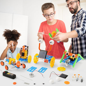 Stem Robotics Science Kits, Crafts For Boys 6-8 Girls 8-12, Robot Building Kit For Kids 8-10, Electronic Science Experiments Activities, Engineering Toys 7+ 6 7 8 9 10 11 12 + Year Old Gifts