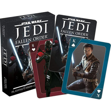 Aquarius Star Wars Playing Cards - Jedi Fallen Order Deck Of Cards For Your Favorite Card Games - Officially Licensed Star Wars