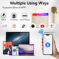 Hwwr Kids Karaoke Machine, Portable Bluetooth Speaker With Wireless Microphone, Christmas Halloween Kids Toys Gifts For Girls 4,