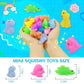 25 Pack Mochi Squishy Toys For Kids,Squishies Sensory Toys For Kids 5 To 7,Stress Relief Toys,Party Favors Mini Dinosaurs Toys S
