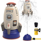 Sprinkler Rocket Launcher Toys For Kids - Outdoor Water Toys Water Splash Rocket, Summer Garden Lawns Water Toys Spray 360-Degre
