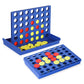 Pedolini 4 in a Row Connect Game - Travel Board Game, Medium Size, 9.4"x6.8", Plastic, Model GBEAR-4ROW-BLUE