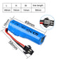 KBT RC Car Lithium Battery: 7.4V 1500mAh Rechargeable Li-ion Battery, 15C High Drain Discharge Batteries for RC Cars, Boat Spare