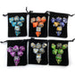 Smartdealspro Double-Colors Polyhedral Dice Sets With Pouches For D&D Dnd Rpg Mtg Dungeon And Dragons Table Board Roll Playing G