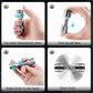 Fidget Toys Fingertip Dumbbell For Adults, 2 In 1 Edc Metal Fidget Spinners, Fidget Spinner For Anxiety Relief Autism Therapy, A