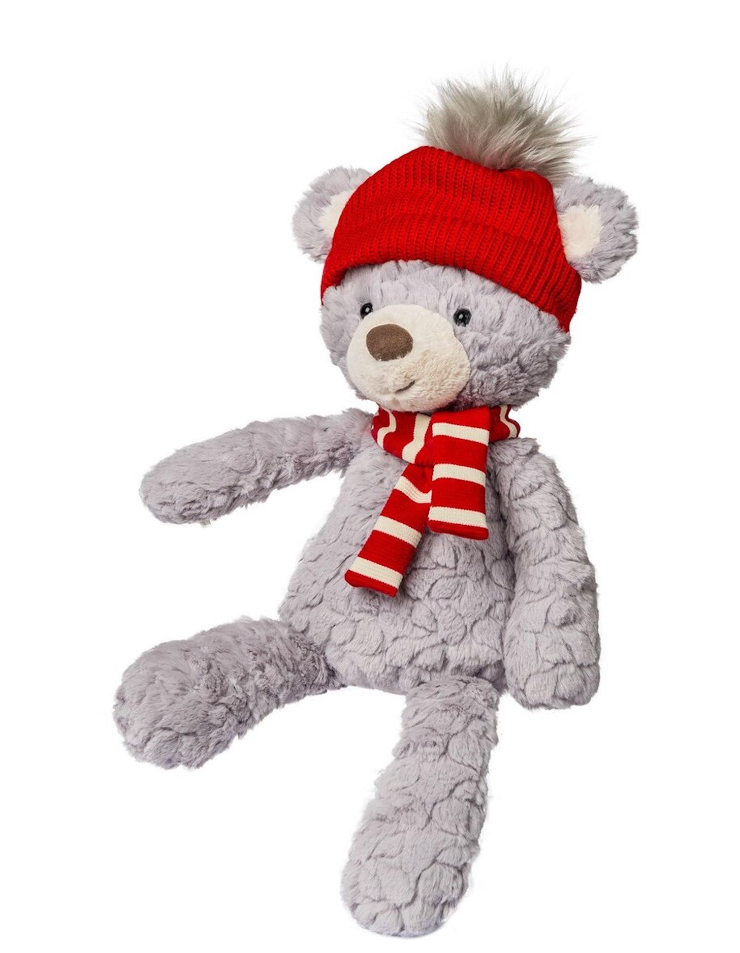 Mary Meyer Stuffed Animal Putty Collection enhanced Soft Toy  20-Inches  Bundle Up Teddy Bear