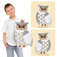 WERNNSAI Night Owl Piata - Owl Wicked Pinata Hanging Woodland Forest Party Decorations for Kids Birthday Animal Shower Party Gam
