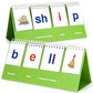 Aizweb Cvcc & Ccvc Word Builder,Phonics Games Flash Card For Preschool Kindergarten Classroom,Special Education Reading Manipulative Spelling Toy For Learning Activity Teacher School Supplies
