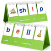 Aizweb Cvcc & Ccvc Word Builder,Phonics Games Flash Card For Preschool Kindergarten Classroom,Special Education Reading Manipulative Spelling Toy For Learning Activity Teacher School Supplies