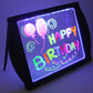 Marvin's Magic Neon Glow Craft Kit - Light Up Tracing Pad for Kids - Black Glow Art Board - Model MMG 009/B