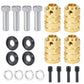 Rclions 12Mm Brass Wheels Spacers +20Mm Extension Wheel Hubs Hex For Trx4 1/10 Rc Crawler Truck Car
