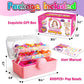 Funzbo 850Pcs Pop Beads - Jewelry Making Kit For 3 4 5 6 7 8 Year Old Little Girls, Arts And Crafts Toys For Kids, Necklace Bracelet Ring Hairband Creativity Snap Set Easter Holidays Birthday Gifts