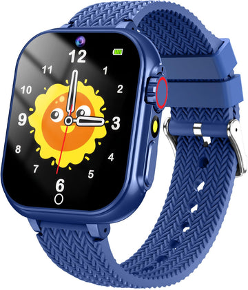 Kids Smart Watch Gift For Girls Age 5-12, 32 Games Hd Touch Screen Watches With Video Camera Music Player Pedometer Flashlight 1