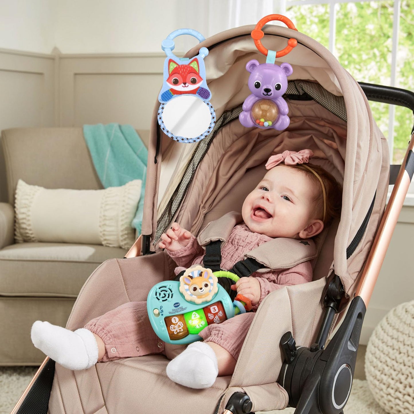 Vtech Baby Prop And Play Tummy Time Pillow