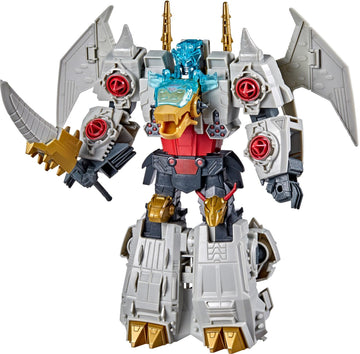 Transformers Bumblebee Cyberverse Adventures Dinobots Unite Toys Ultimate Class Volcanicus Figure  Energon protective covering  Ages 6 and Up  9-inch