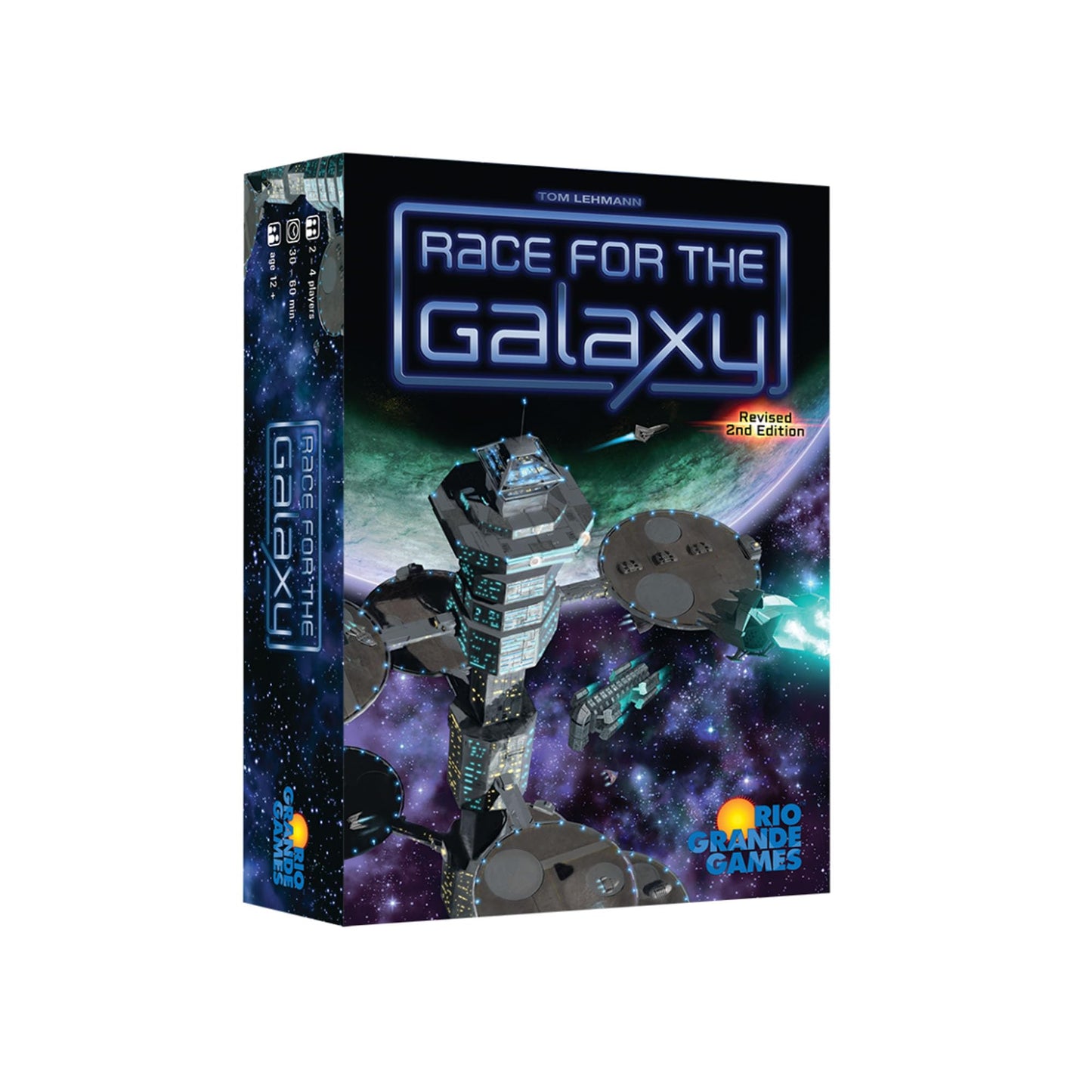 Rio Grande Games Race for the Galaxy Board Game for 2-4 Players, Ages 12+, Small Size, Cardboard, Model 301RGG