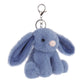 Apricot Lamb Cute Toys Plush Blue Bunny Rabbit Stuffed Animal Soft Keychain For Kids Bag, Purse, Backpack, Handbag (Blue Bunny，4.7 Inches)