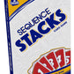 Goliath Sequence Stacks Card Game - Sequence Fun In A Five-Card Run, White