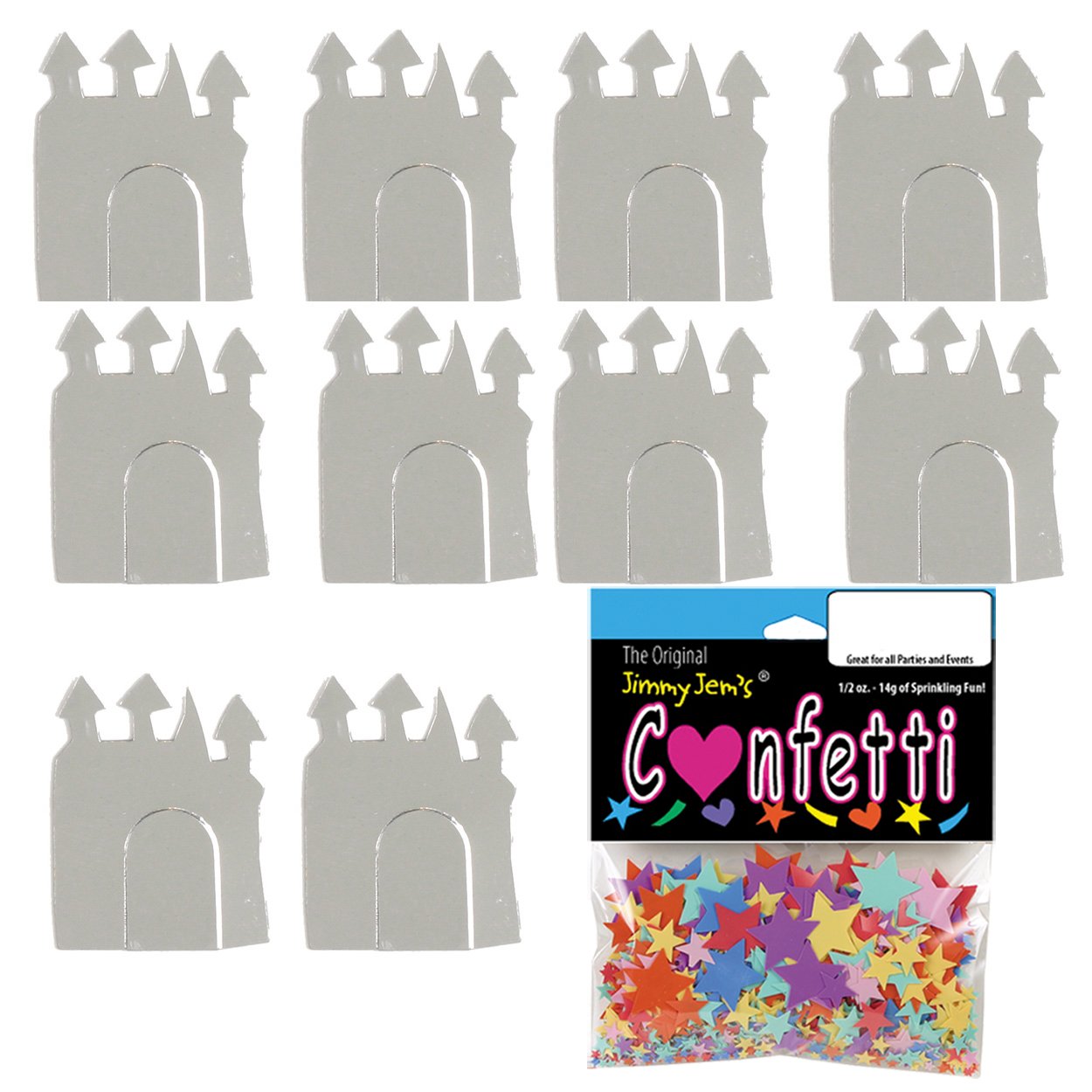 Confetti Castle Silver - Retail Pack #9287 QS0
