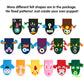 Watinc 18Pcs Hand Puppets Making Kit For Kids Art Craft Felt Sock Monster Puppet Creative Diy Make Your Own Puppets Pipe Cleaners Pompoms Storytelling Role Play Party Supplies Gift For Girls Boys
