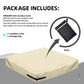 Sandbox Cover, Lid-48In, 420D Waterproof Duty Khaki Sandbox With Cover, Square Sandboxes Sandpit Cover Suitable For Children'S S